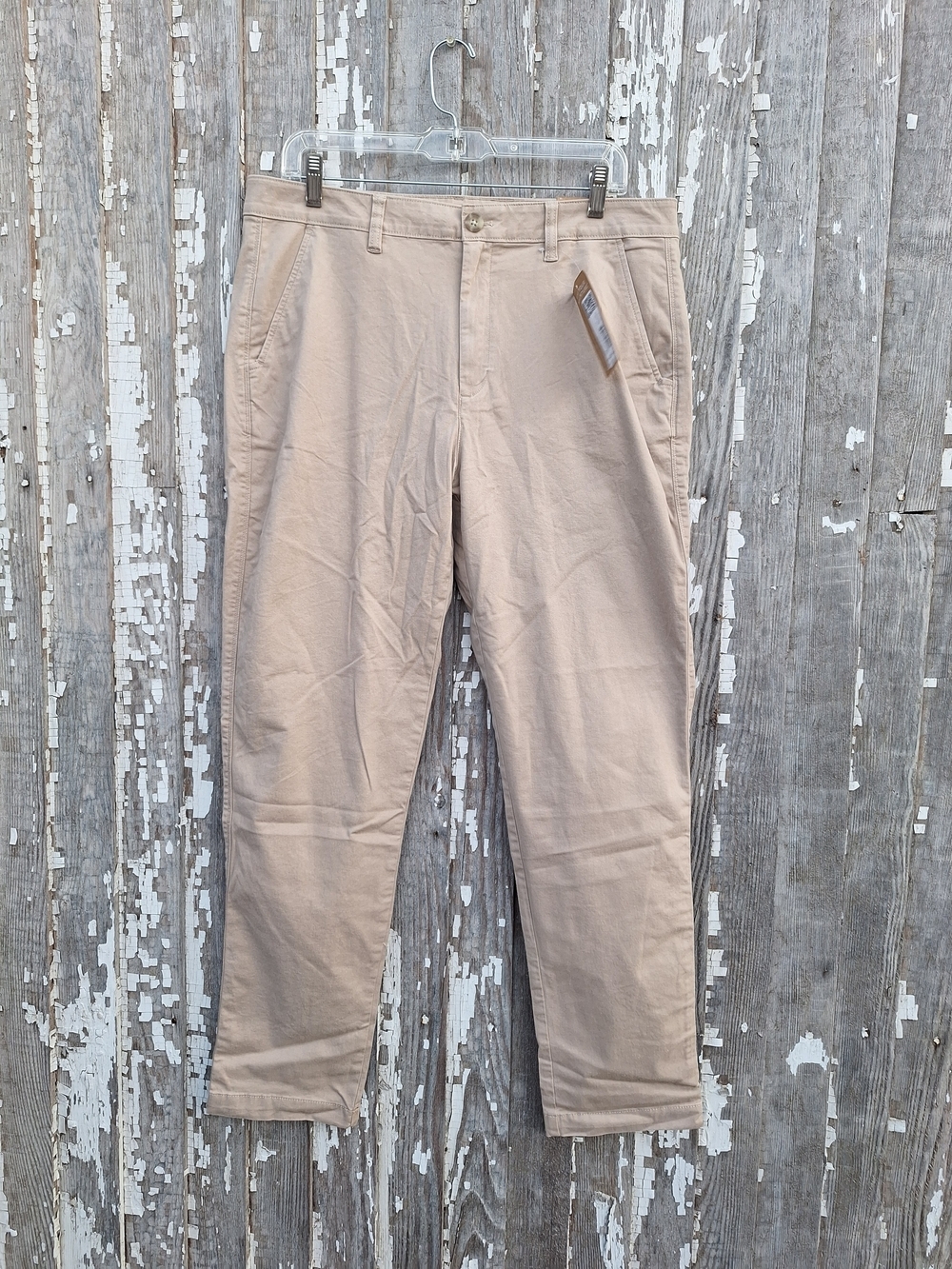 Eddie Bauer Khaki Chino Pants Tan Size 12 NWT